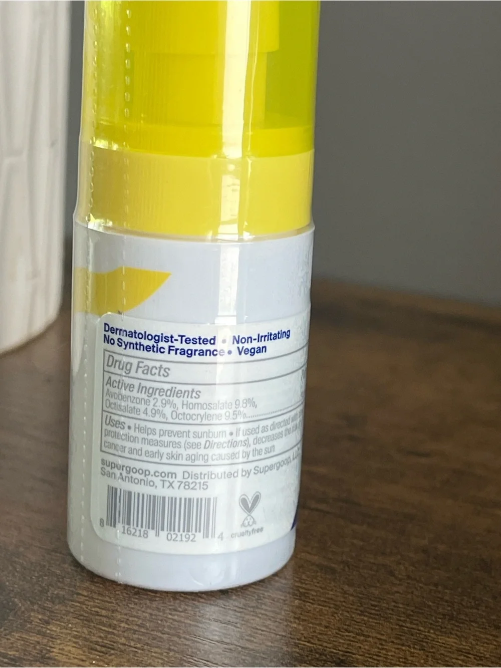 Supergoop! Re setting refreshing 40 SPF Mist